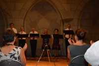 Beim Konzert in der Rudigierhalle