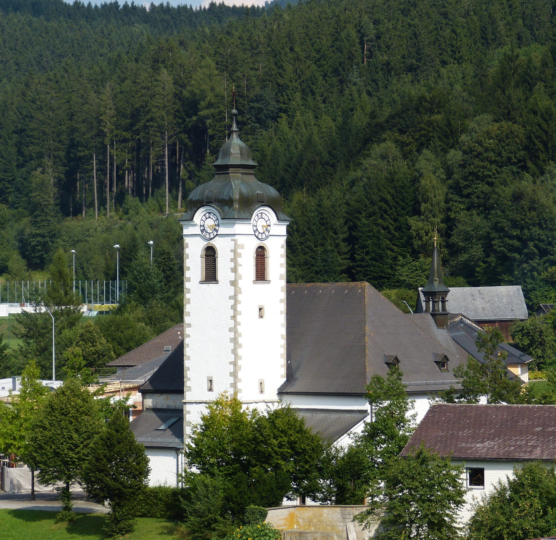 Vorderweißenbach_Pfarrkirche_-_Außen_1_Turm